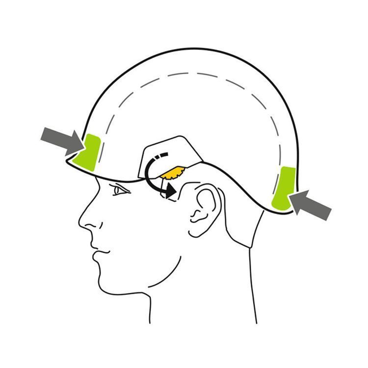 Защитная каска VERTEX VENT (белая)