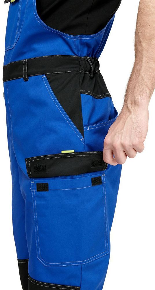 Костюм мужской рабочий летний Гудзон NEW василек-черный