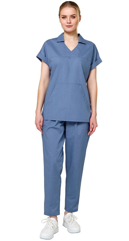 Комплект женский Синтия цв. серо-голубой